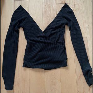 Reformation XS wrap top